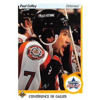 Řadové karty - Coffey Paul - 1990-91 Upper Deck French No.498