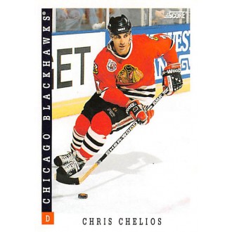 Řadové karty - Chelios Chris - 1993-94 Score Canadian No.101