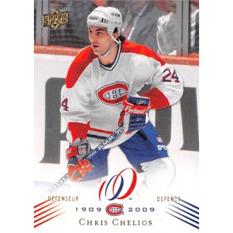 Řadové karty - Chelios Chris - 2008-09 Upper Deck Montreal Canadiens Centennial No.80