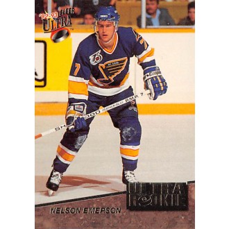 Insertní karty - Emerson Nelson - 1992-93 Ultra Rookies No.5