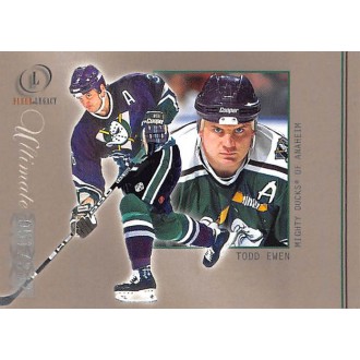 Paralelní karty - Ewen Todd - 2001-02 Fleer Legacy Ultimate No.40