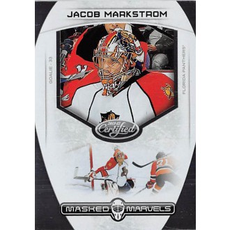 Insertní karty - Markstrom Jacob - 2011-12 Certified Masked Marvels No.19