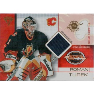 Jersey karty - Turek Roman - 2001-02 Titanium Draft Day Edition No.17