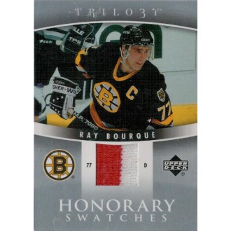 Jersey karty - Bourque Ray - 2006-07 Trilogy Honorary Swatches red-white No.HS-BO