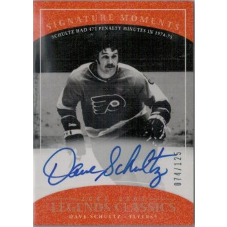 Podepsané karty - Schultz Dave - 2004-05 Legends Classics Signature Moments No.M39