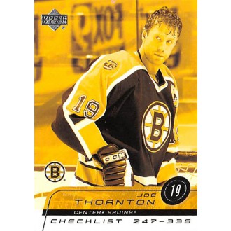 Řadové karty - Thornton Joe - 2002-03 Upper Deck No.425