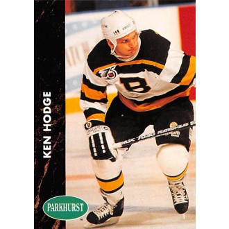 Řadové karty - Hodge Ken - 1991-92 Parkhurst French No.2
