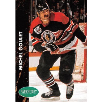 Řadové karty - Goulet Michel - 1991-92 Parkhurst French No.36