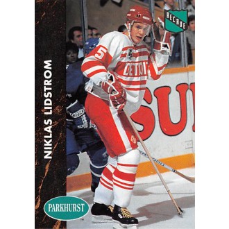 Řadové karty - Lidstrom Nicklas - 1991-92 Parkhurst French No.37
