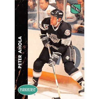 Řadové karty - Ahola Peter - 1991-92 Parkhurst French No.65