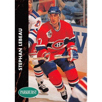 Řadové karty - Lebeau Stephan - 1991-92 Parkhurst French No.87