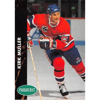 Řadové karty - Muller Kirk - 1991-92 Parkhurst French No.89