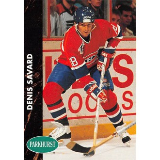 Řadové karty - Savard Denis - 1991-92 Parkhurst French No.93