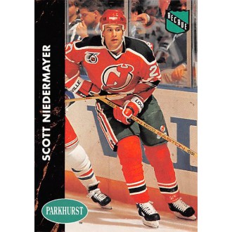 Řadové karty - Niedermayer Scott - 1991-92 Parkhurst French No.94