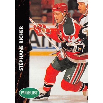Řadové karty - Richer Stephane - 1991-92 Parkhurst French No.100