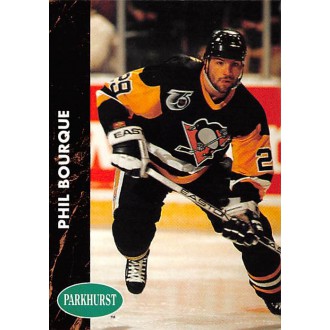 Řadové karty - Bourque Phil - 1991-92 Parkhurst French No.136
