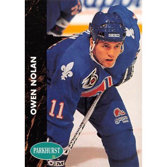 Řadové karty - Nolan Owen - 1991-92 Parkhurst French No.143