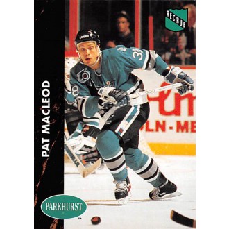 Řadové karty - MacLeod Pat - 1991-92 Parkhurst French No.161