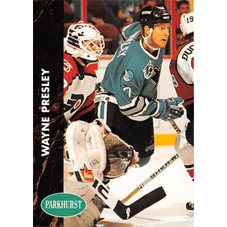 Řadové karty - Presley Wayne - 1991-92 Parkhurst French No.163