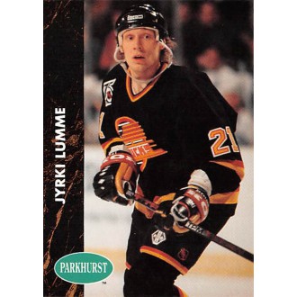 Řadové karty - Lumme Jyrki - 1991-92 Parkhurst French No.180