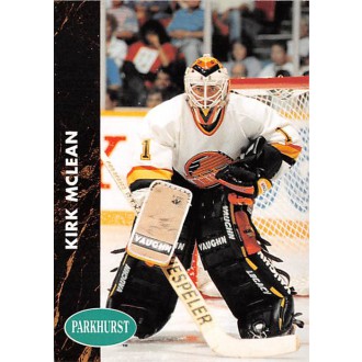 Řadové karty - McLean Kirk - 1991-92 Parkhurst French No.181