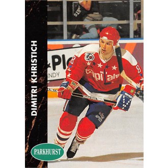 Řadové karty - Khristich Dmitri - 1991-92 Parkhurst French No.189