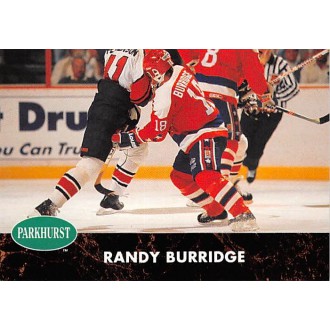 Řadové karty - Burridge Randy - 1991-92 Parkhurst French No.190