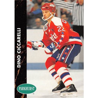 Řadové karty - Ciccarelli Dino - 1991-92 Parkhurst French No.193
