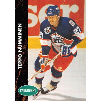 Řadové karty - Numminen Teppo - 1991-92 Parkhurst French No.200