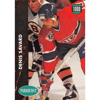 Řadové karty - Savard Denis - 1991-92 Parkhurst French No.211