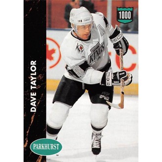Řadové karty - Taylor Dave - 1991-92 Parkhurst French No.214