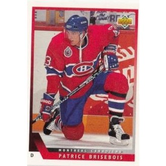 Řadové karty - Brisebois Patrice - 1993-94 Upper Deck No.318