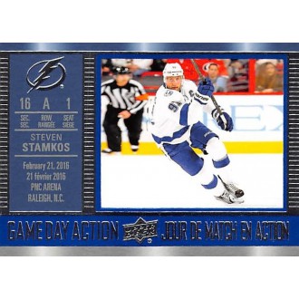 Insertní karty - Stamkos Steven - 2016-17 Tim Hortons Game Day Action No.GDA-11