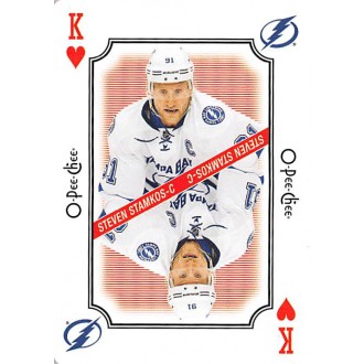 Insertní karty - Stamkos Steven - 2016-17 O-Pee-Chee Playing Cards No.KH