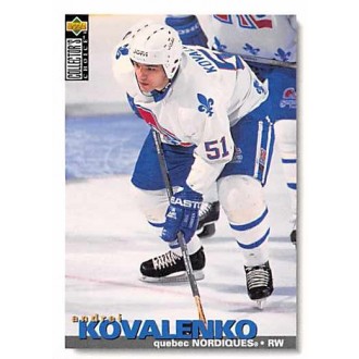 Řadové karty - Kovalenko Andrei - 1995-96 Collectors Choice No.54