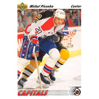 Řadové karty - Pivoňka Michal - 1991-92 Upper Deck No.229