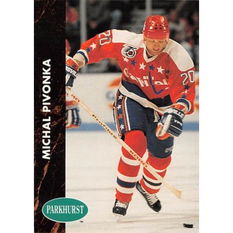 Řadové karty - Pivoňka Michal - 1991-92 Parkhurst French No.41