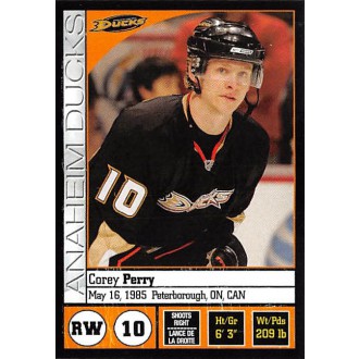 Řadové karty - Perry Corey - 2008-09 Panini Stickers No.139