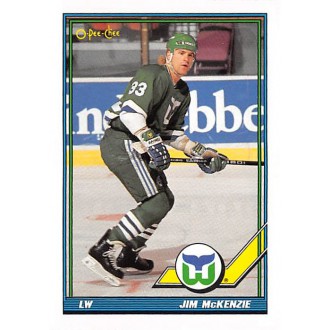 Řadové karty - McKenzie Jim - 1991-92 O-Pee-Chee No.24