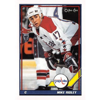 Řadové karty - Ridley Mike - 1991-92 O-Pee-Chee No.245