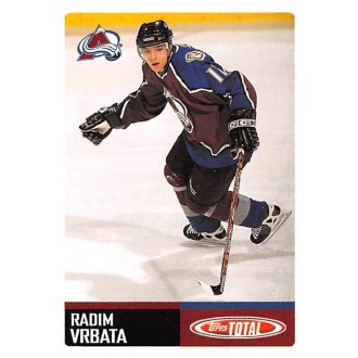 Řadové karty - Vrbata Radim - 2002-03 Topps Total No.61