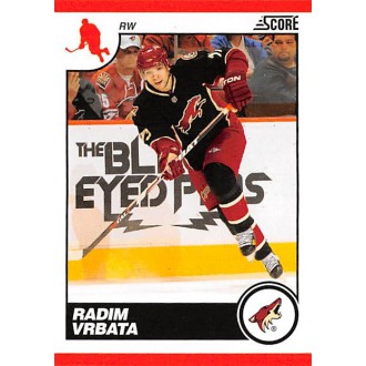 Paralelní karty - Vrbata Radim - 2010-11 Score Glossy No.369