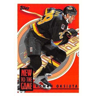 Insertní karty - Oksiuta Roman - 1995-96 Topps New to the Game No.8NG