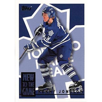 Insertní karty - Jonsson Kenny - 1995-96 Topps New to the Game No.9NG