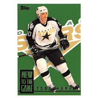 Insertní karty - Harvey Todd - 1995-96 Topps New to the Game No.17NG