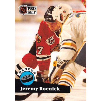 Řadové karty - Roenick Jeremy - 1991-92 Pro Set French No.605
