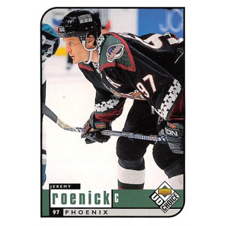 Řadové karty - Roenick Jeremy - 1998-99 UD Choice No.158