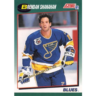 Řadové karty - Shanahan Brendan - 1991-92 Score Rookie and Traded No.38T