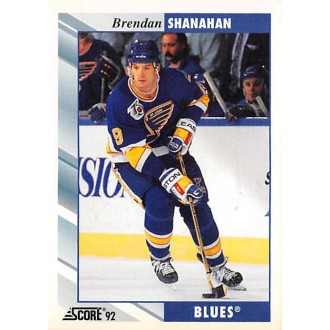 Řadové karty - Shanahan Brendan - 1992-93 Score No.392