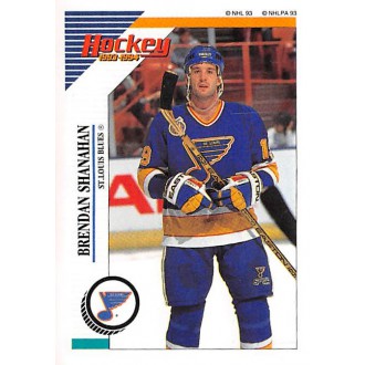 Řadové karty - Shanahan Brendan - 1993-94 Panini Stickers No.158